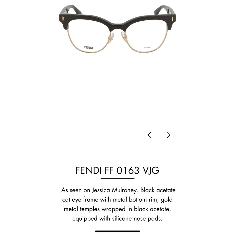 Fendi cat-eye frames